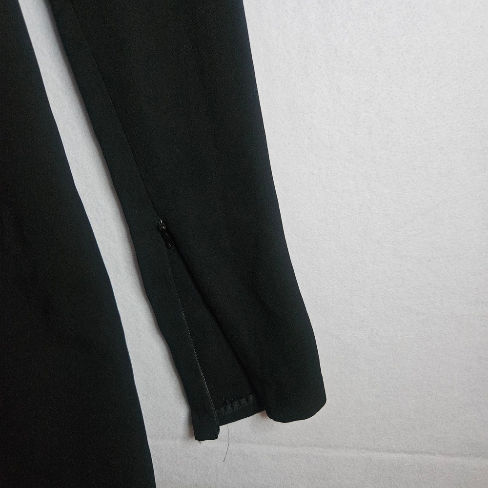 Acne Studios Atlas Black Long Sleeve Mini Dress Panelled Corset Style 36 US 4 - Picture 10 of 13
